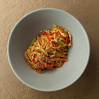 Удон со свининой, овощами и соусом терияки в ТОКИО-CITY