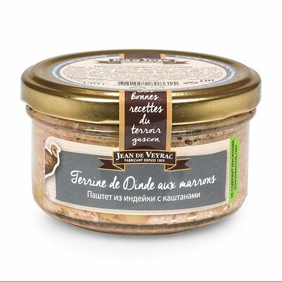 Паштет Jean de veyrac из индейки с каштанами в Азбука Вкуса Экспресс Меню по цене 445 ₽
