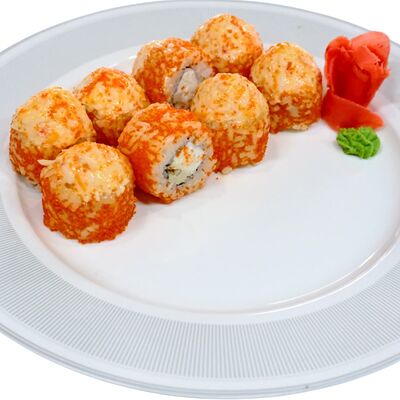 Запеченный ролл Яки в KEKOU SUSHI по цене 459 ₽