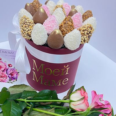 Бокс Любимой маме №1 в Yam Flowers по цене 3970 ₽