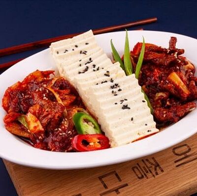 Тубу кимчи со свининой в Дом Куксу по цене 1350 ₽