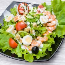 Цезарь с креветкой в SUSHKI по цене 439 ₽