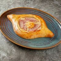 Хачапури карбонара в Fusion Pizza