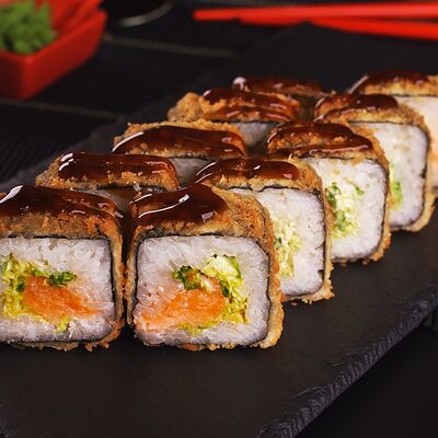 Цезарь с лососем в Многосуши по цене 549 ₽