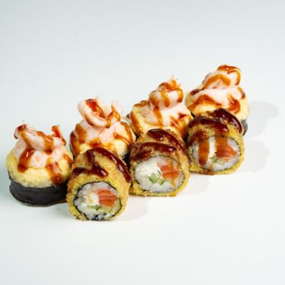 Запечённая сборка с креветкойв ЁБИСАН по цене 1769 ₽