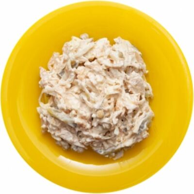 Салат по - деревенский с курицей в Солнечный день по цене 108 ₽