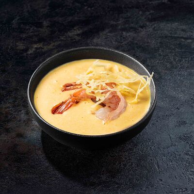 Сырный суп с креветкой в Вкусно Суши по цене 249