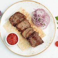 Шашлык из мякоти телятины в Строгинская гавань