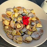 Мини-панкейки с шоколадом в Flamin