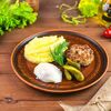 Котлета с картофельным пюре и яйцом пашот в Бистро I Чай да кофе по цене 690