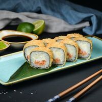 Сяке темпура в Afishasushi
