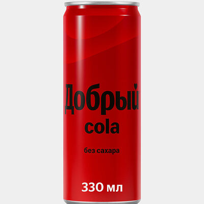 Добрый Кола без сахара в жестяной банке в Мощная шаурма по цене 189 ₽