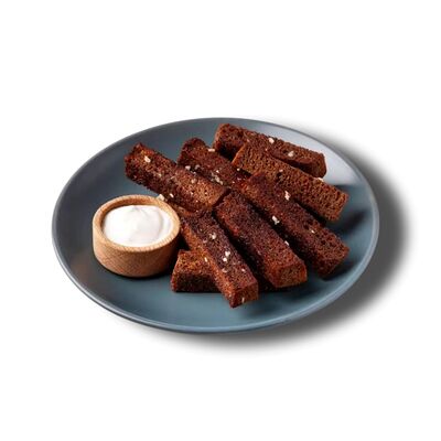 Гренки чесночные в Pro чебуреки по цене 220 ₽