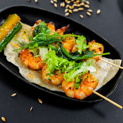 Шашлычки из креветок в Rast Pub по цене 650 ₽