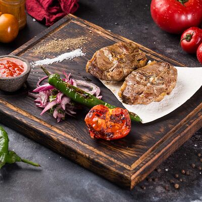 Тибон молодого ягненка с мангала в A Food по цене 730