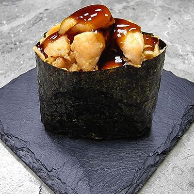 Гункан с лососем в терияки в Full house по цене 137 ₽