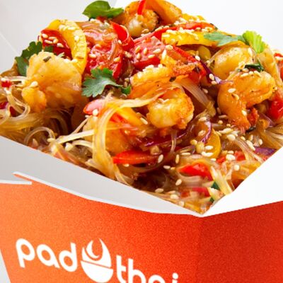 Фунчоза с креветками в Pad Thai по цене 17 р.