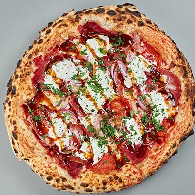 Пицца Супер BBQв Итальянцы по цене 550 ₽