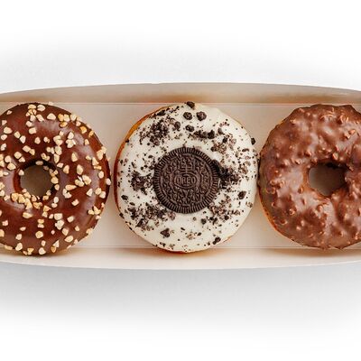 Набор из 3 пончиков №6 в Roni's Donuts по цене 735 ₽