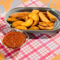 Картофельные дольки сырные в И тако сойдет