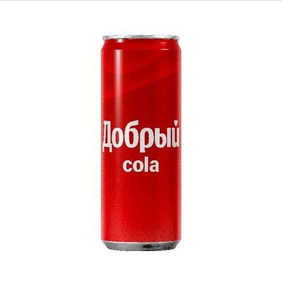 Газ. напиток Добрый Cola 0,33л в Кебабник по цене 149 ₽