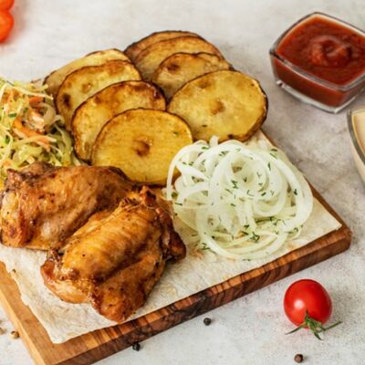 Ланч с курочкой в Шампурико по цене 499 ₽