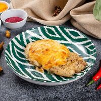 Куриная грудка с сыром и помидором в Лагманная