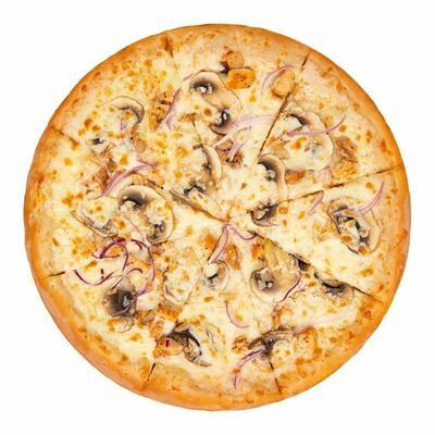 Пицца Жульен 32 см в СЫТЫЙ ГУСЬ по цене 899 ₽