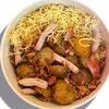Картошка с копченой курицей в Лапша по цене 450