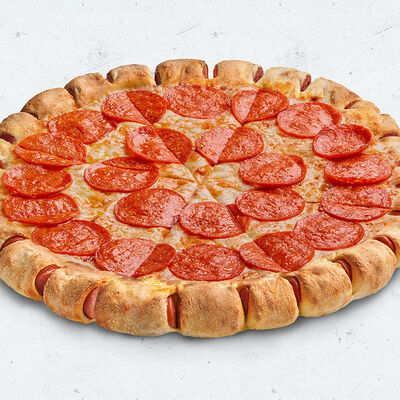 Пицца Любители Пепперони Халяль Хот-Дог Борт D23 в Pizza HeartPizza Hut по цене 688