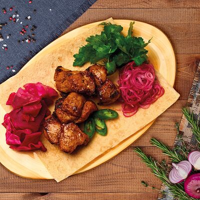 Шашлык из свинины в Деда хинкали по цене 1110 ₽