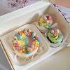Комбо Бенто-торт и 2 капкейка со сливочным кремом и шоколадным драже в Marys Cakes по цене 2290