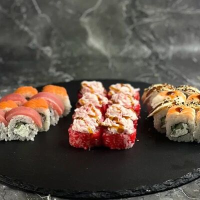 Сет Дуэт в ДАБЛ Роллы Пицца по цене 1829 ₽