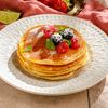 Панкейки с ягодами и кленовым сиропом в Хочу харчо по цене 790
