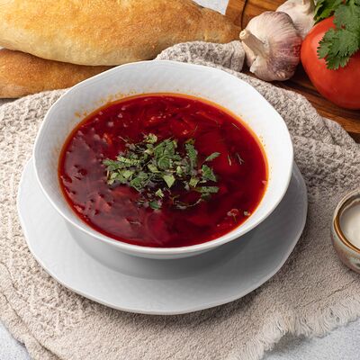 Борщ в Кафе Tabla по цене 540 ₽