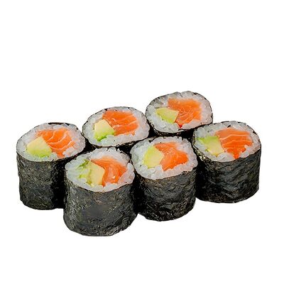 Ролл Мини с Лососем иАвокадо в Big Fish по цене 995