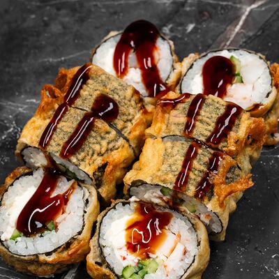 Ролл Нежная креветка в OK PIZZA по цене 688 ₽