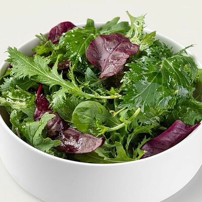 Боул с миксом зелёных салатов в Кофемания по цене 790 ₽