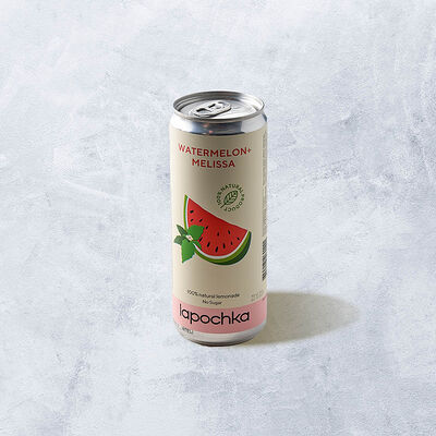 Лимонад Лапочка арбуз-мелисса ж/б 330 мл в Vaffel Норвежские вафли по цене 300 ₽