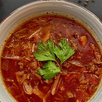 Борщ по-грузински в Аджапури по цене 495 ₽