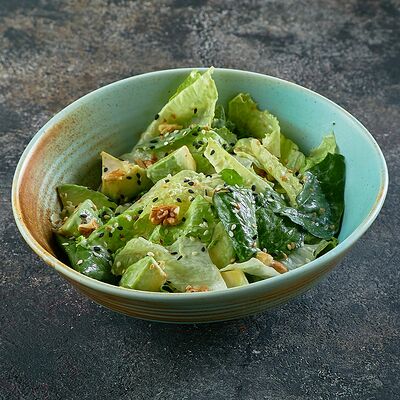 Азиатский салат в Баклажан в ТЦ 