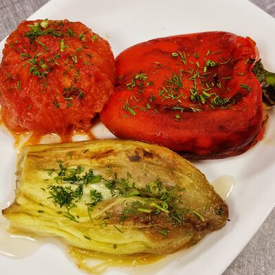 Шашлык из овощей в Золотая вилка по цене 600 ₽