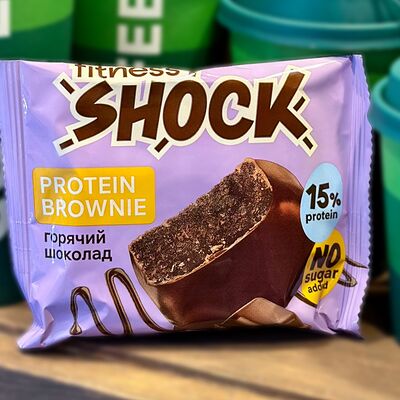 Протеиновый брауни «Горячий шоколад» Fitness Snok в Coffee Like по цене 215 ₽