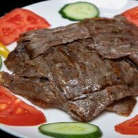 Pilav üstü, Донер с рисом, Doner with rice в Istanbul kebab
