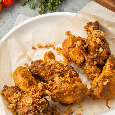 Крылья Карри 9 шт в Вкусный цыпленок по цене 595 ₽