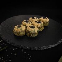 Теплый ролл с креветкой в Ёжкин ролл