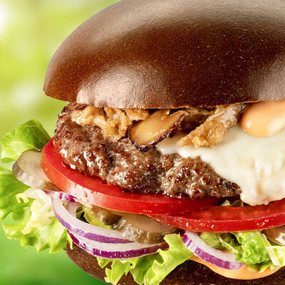 Бургер Грибной Халяль в Black Star Burger по цене 600 ₽