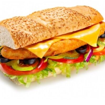 Сэндвич Мега чикен в Subway по цене 665 ₽