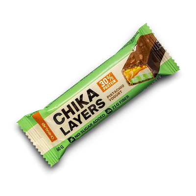 Батончик Chikalab Layers Фисташковый йогурт в Кухня на районе по цене 179 ₽