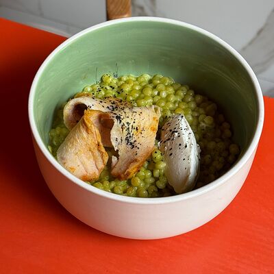 Птитим с цыпленком в Muus по цене 515 ₽